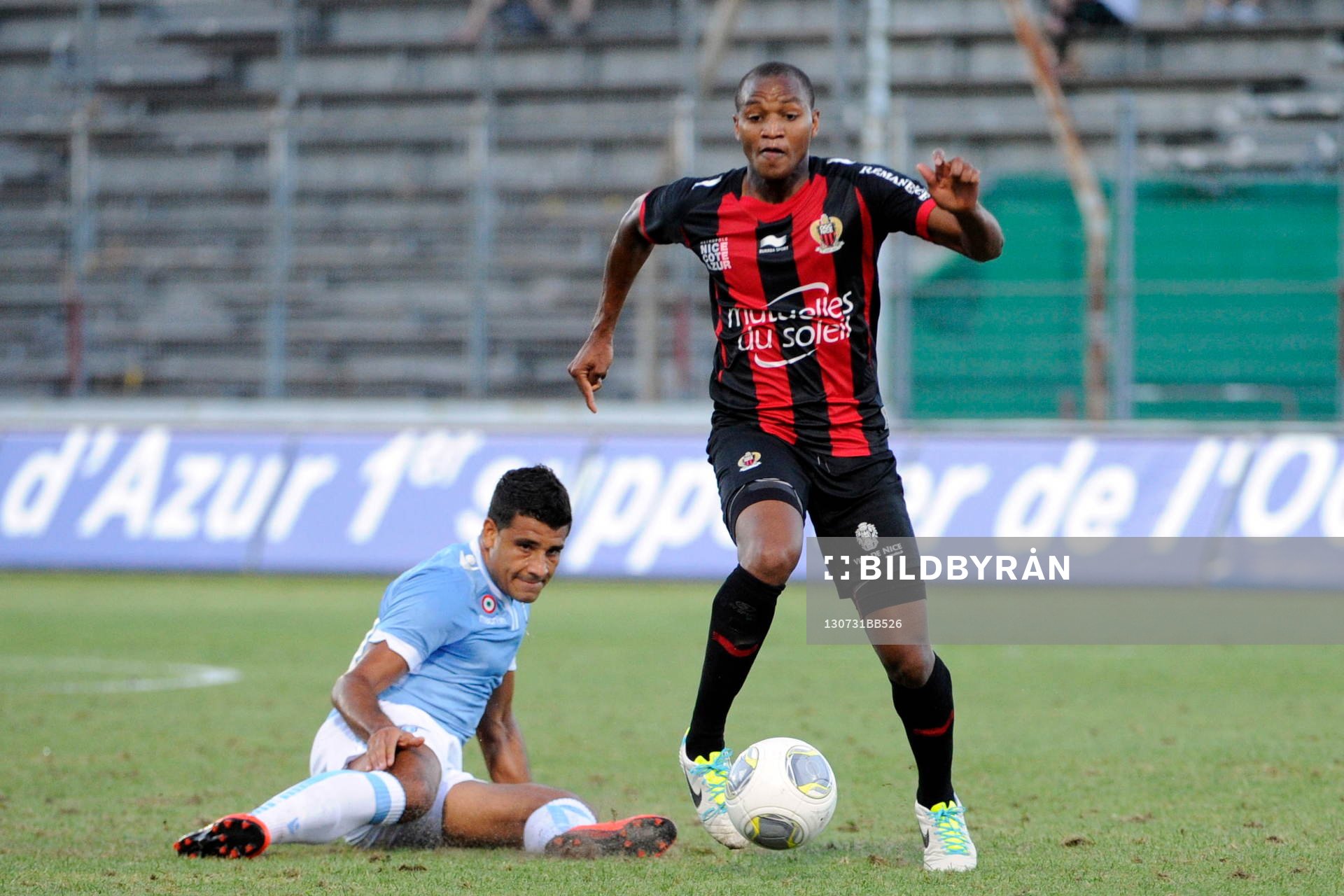 Ederson / Mahamane Traore - 31.07.2013 - Nice / Lazio Rome