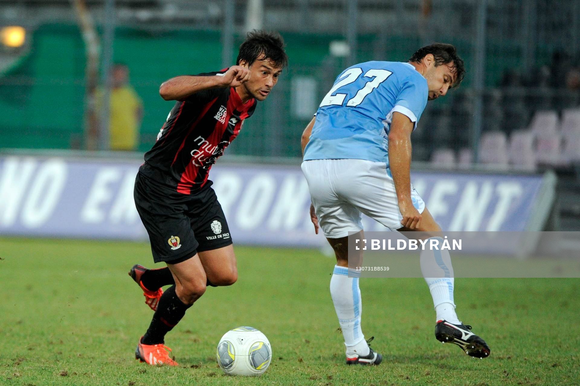Dario Cvitanich / Lorik Cana - 31.07.2013 - Nice / Lazio