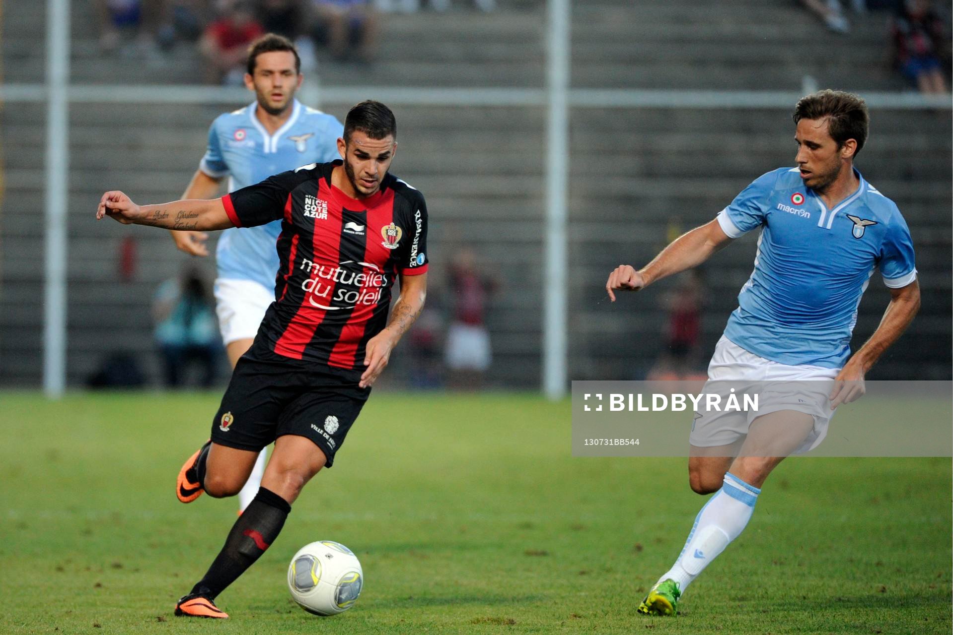 Valentin Eysseric / Lucas Biglia - 31.07.2013 - Nice /