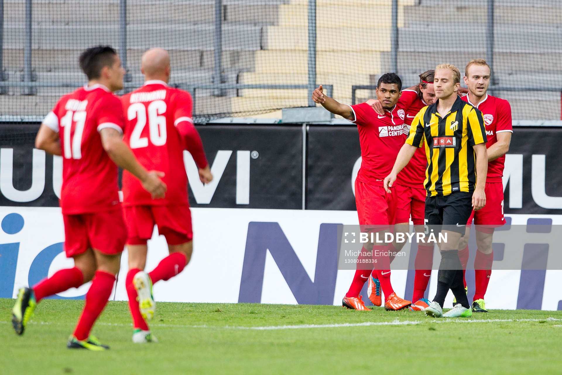 FC Thuns Luca Zuffi jublar