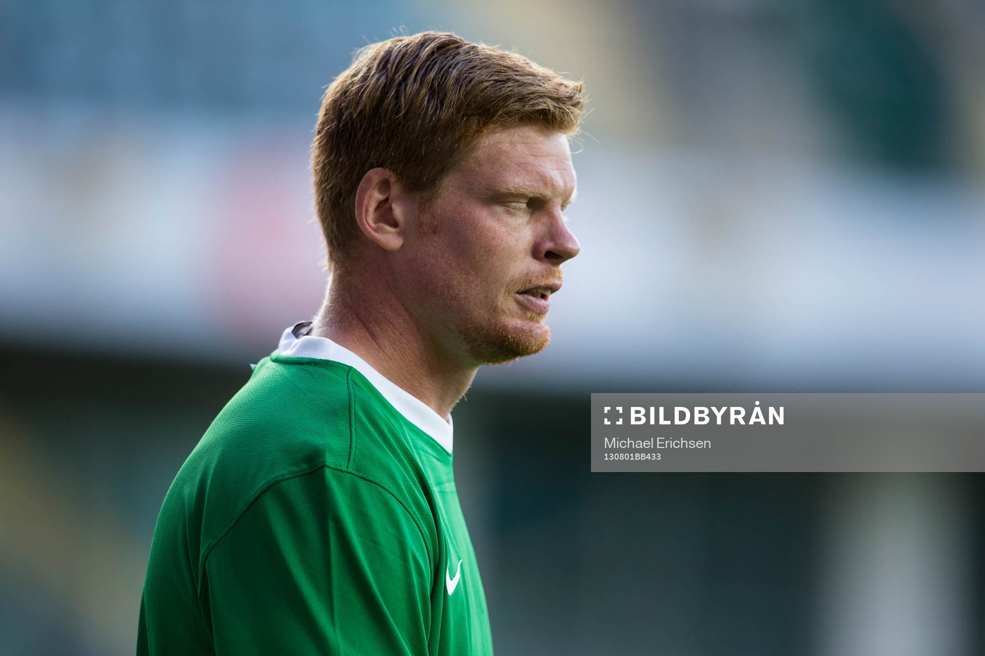 Häckens målvakt Christoffer Källqvist deppar