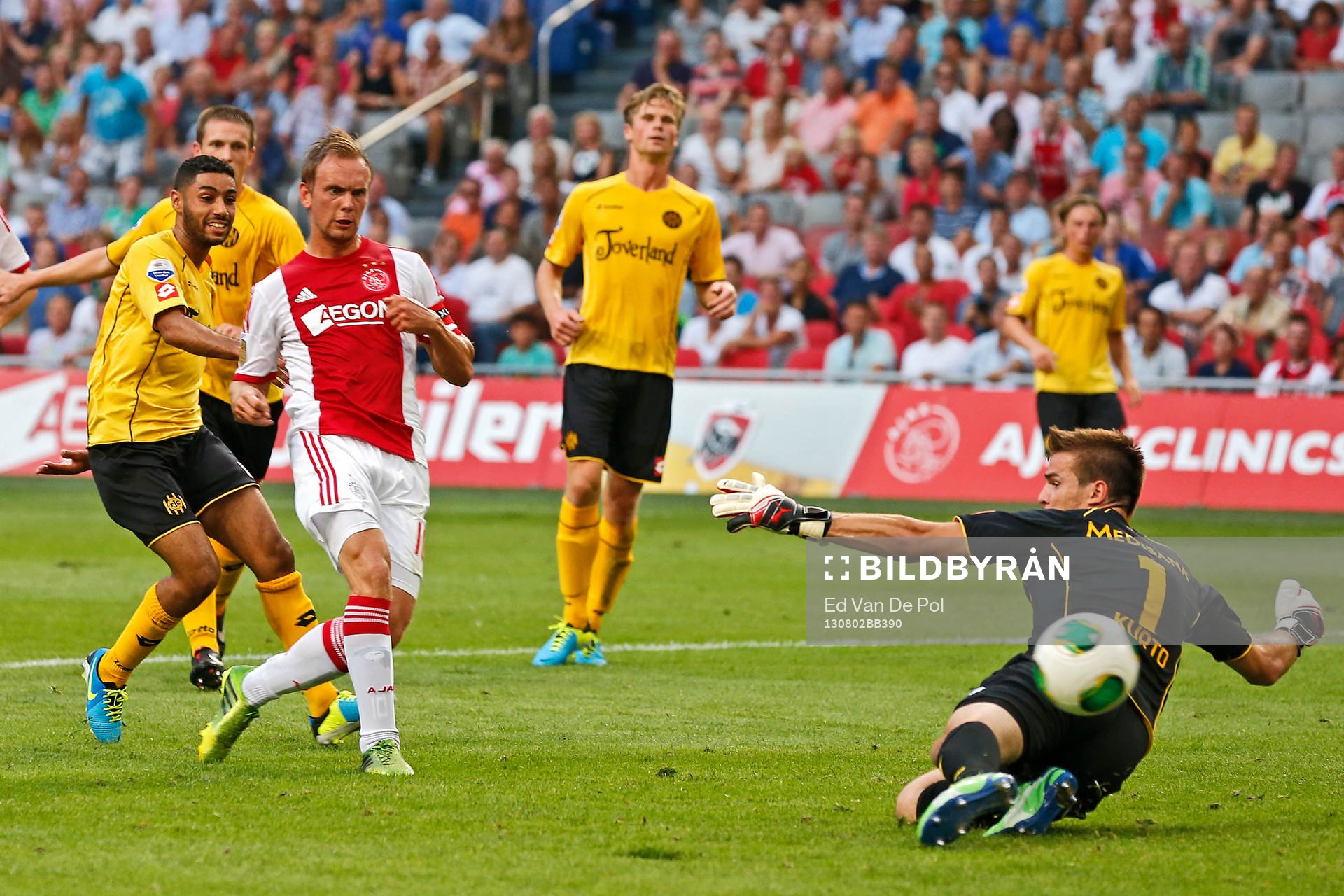 AMSTERDAM - 02-08-2013 - Ajax - Roda JC, Amsterdam Arena,