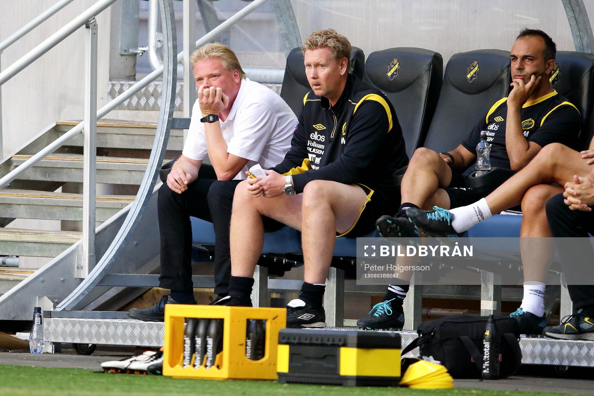 Elfsborgs tränare Jörgen Lennartsson i fotbollsmatchen