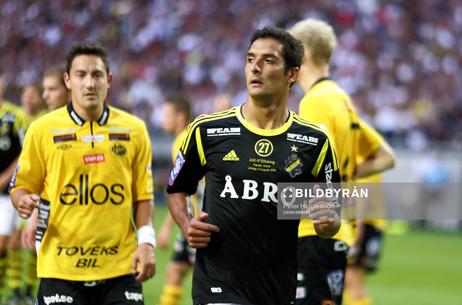 s Celso Borges i fotbollsmatchen mellan AIK och Elfsborg i