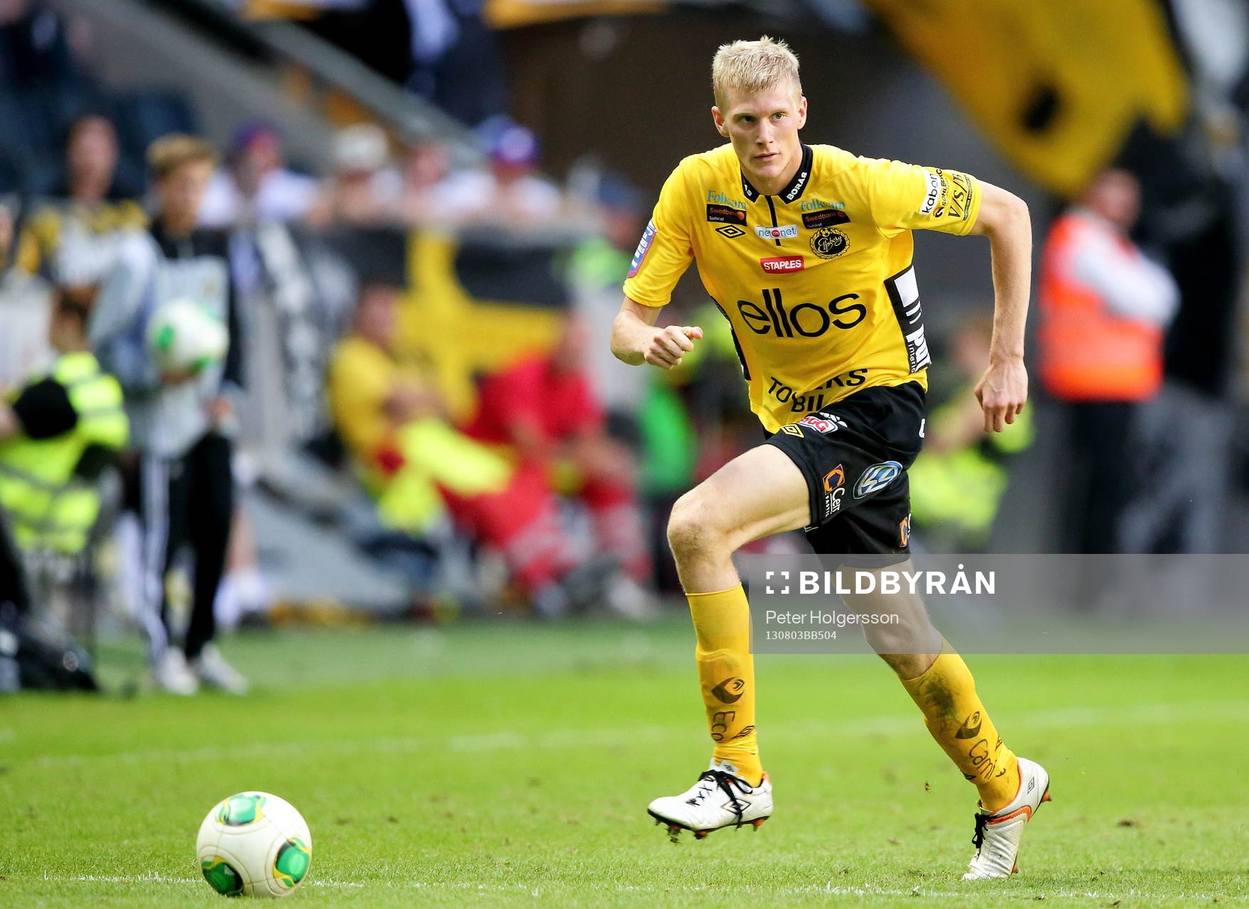 Elfsborgs Tom Söderberg i fotbollsmatchen mellan AIK och