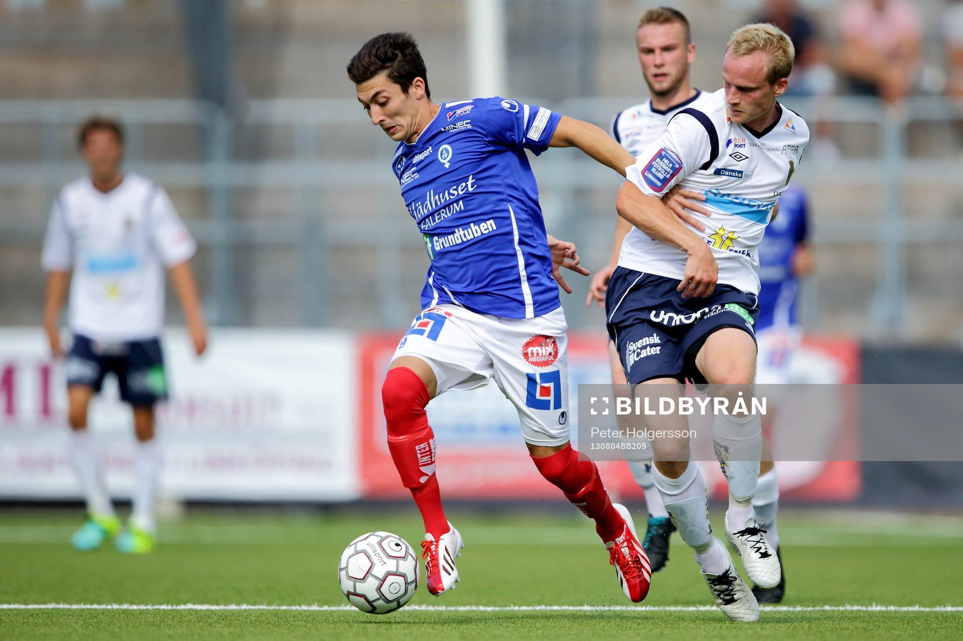 Åtvidabergs Petrit Zhubi i fotbollsmatchen mellan