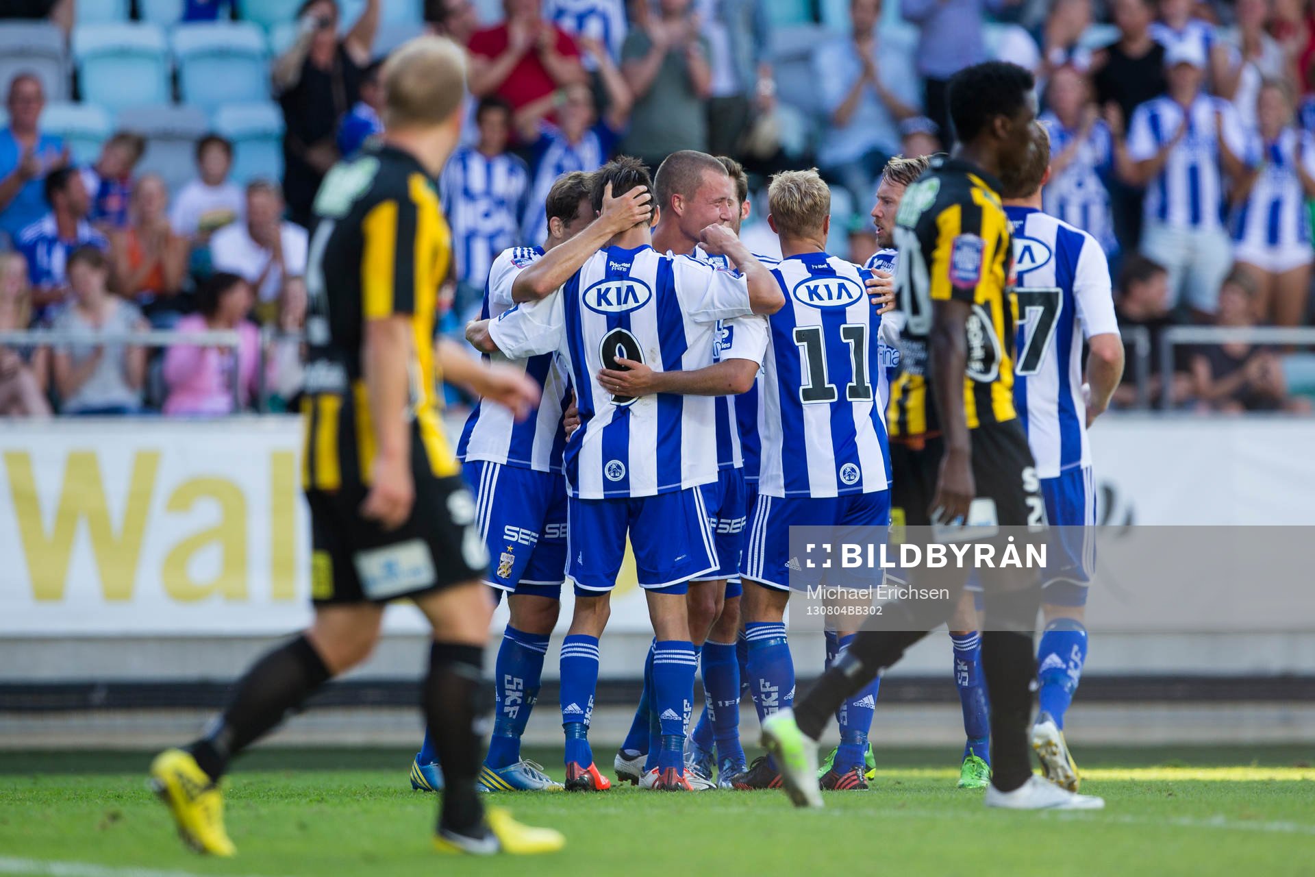 Jubel i IFK Göteborg
