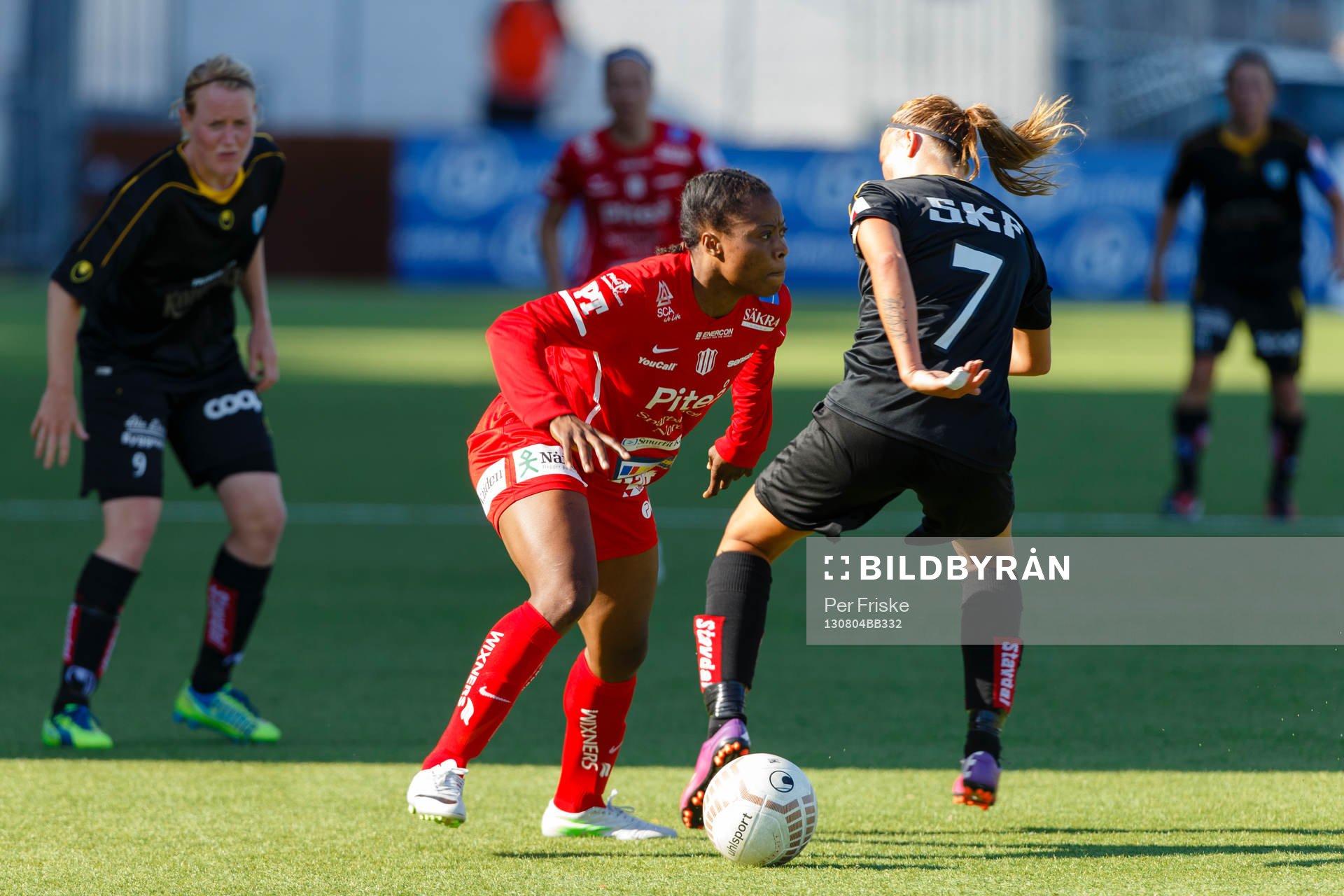 Piteås Faith Ikidi och Göteborgs Catrine Dyngvold