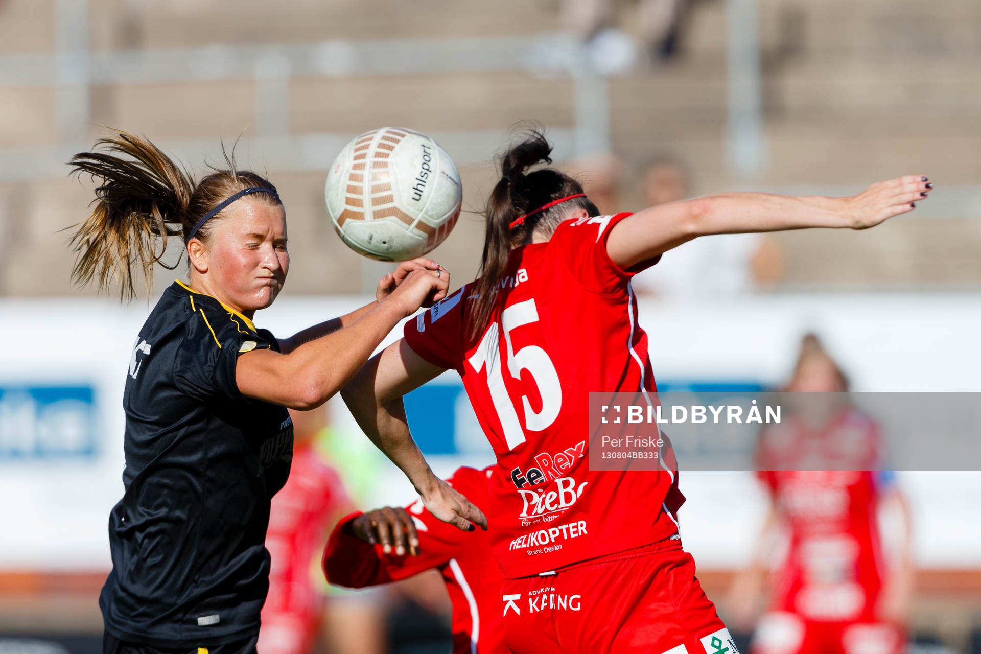 Göteborgs Catrine Dyngvold och Piteås Hallbera Gisladottir