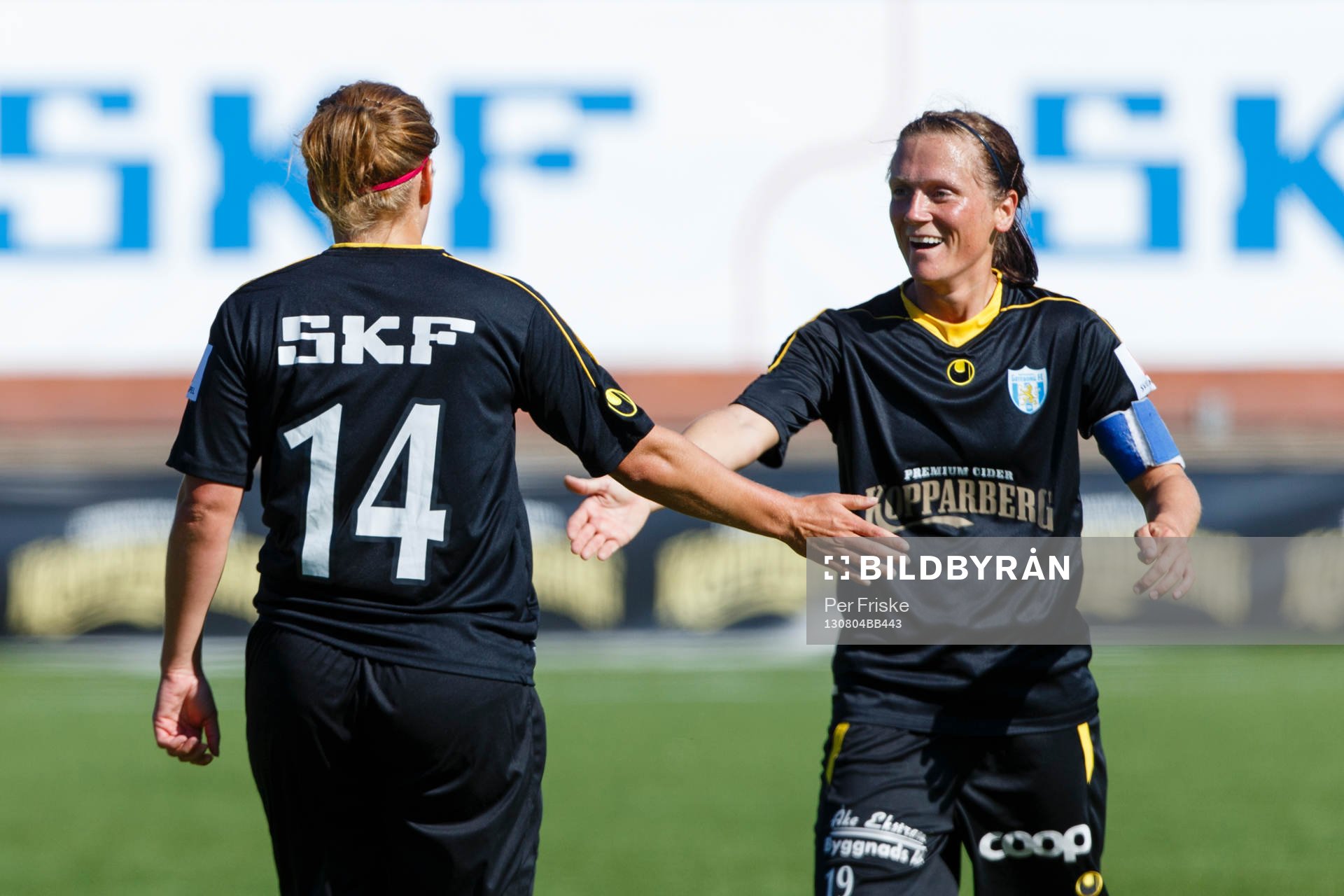 Göteborgs Sara Linden och Marlene Sjöberg