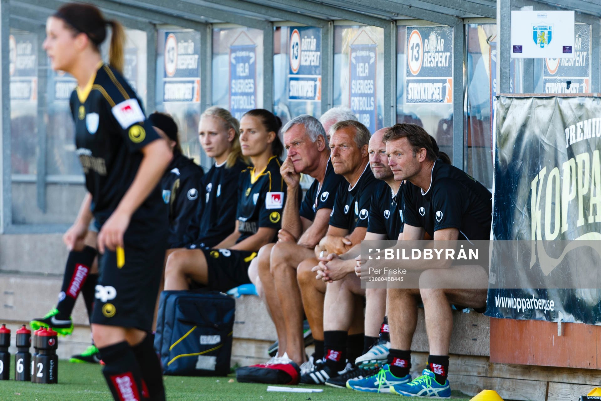 Kopparbergs Göteborg tränare Torbjörn Nilsson (h)