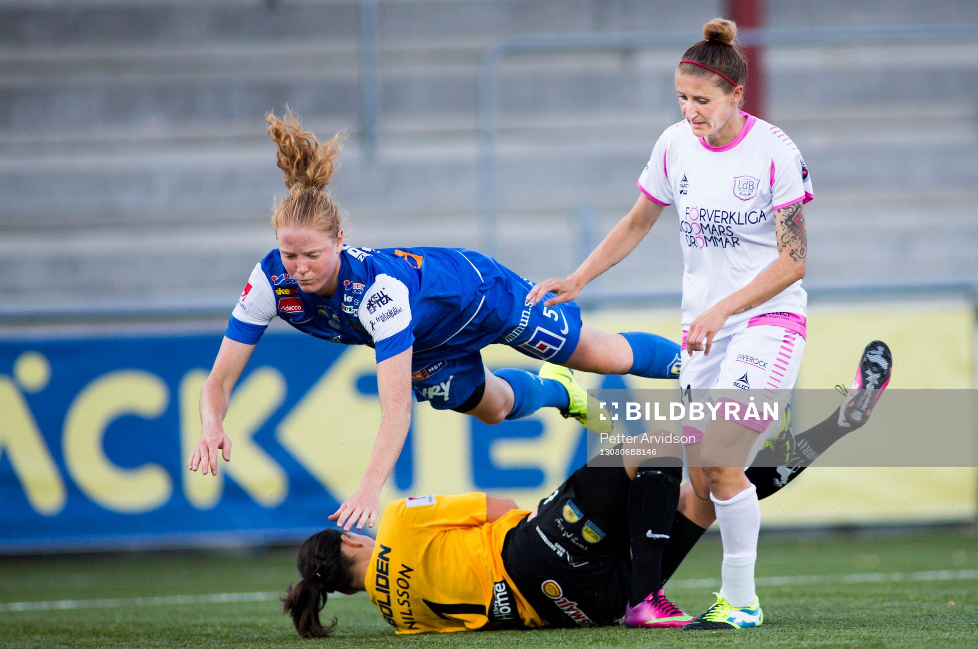 Sunnanås Sara Nordin åker på en flygtur när Sunnanås