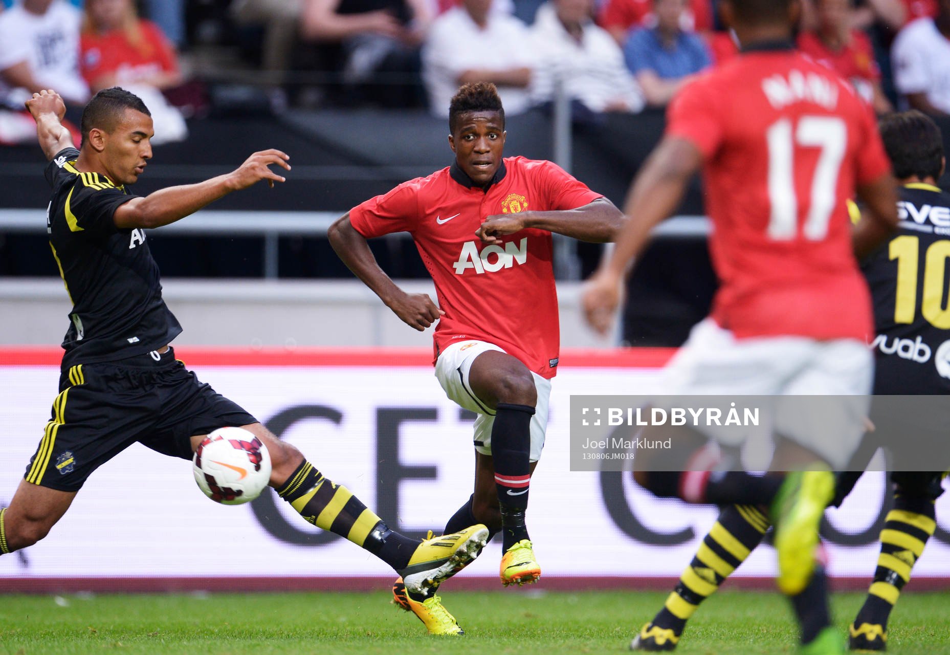 Manchester Uniteds Wilfried Zaha