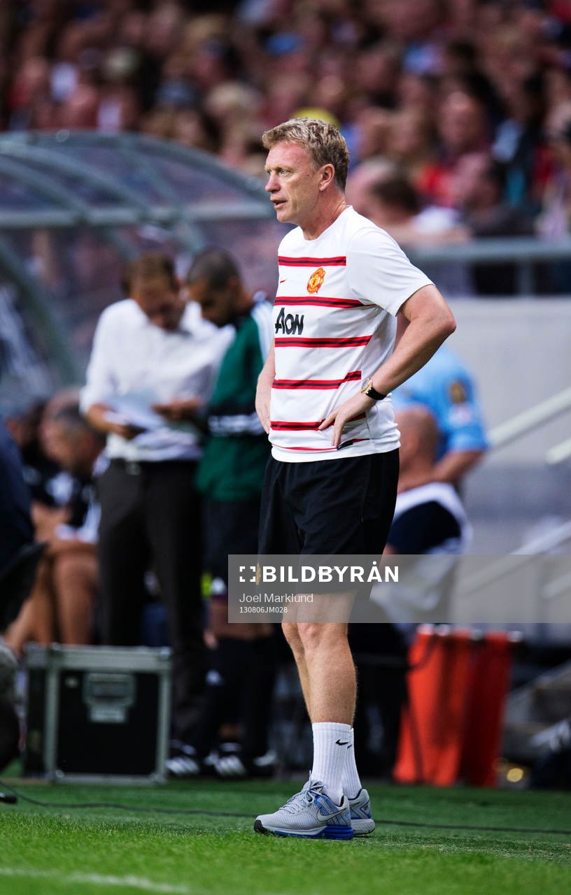 Manchester Uniteds tränare David Moyes