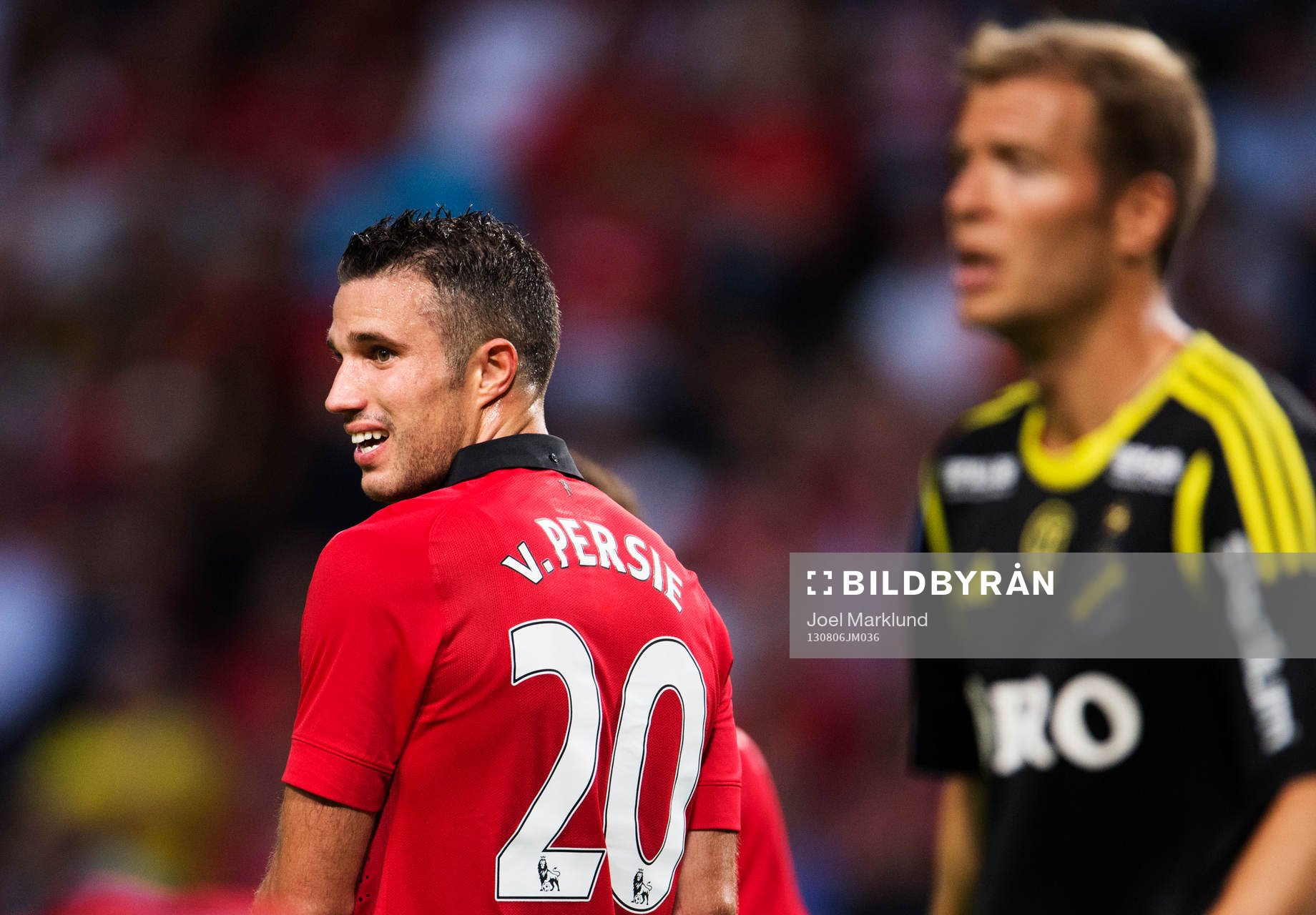 Manchester Uniteds Robin van Persie