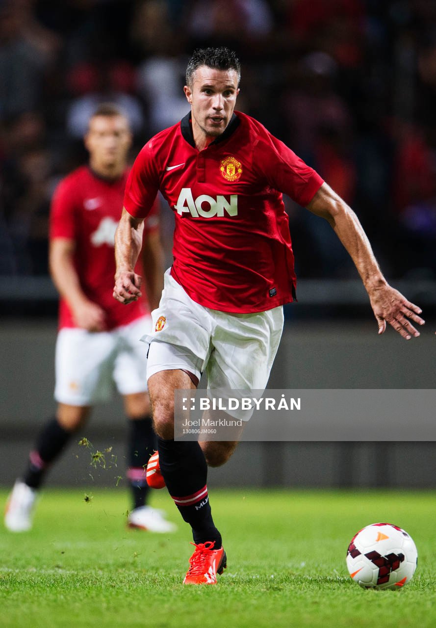 Manchester Uniteds Robin van Persie
