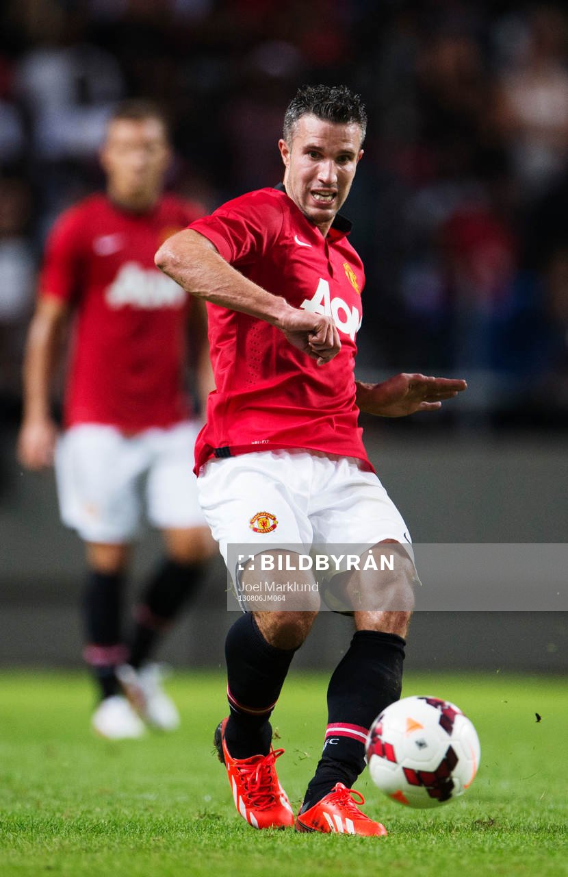 Manchester Uniteds Robin van Persie