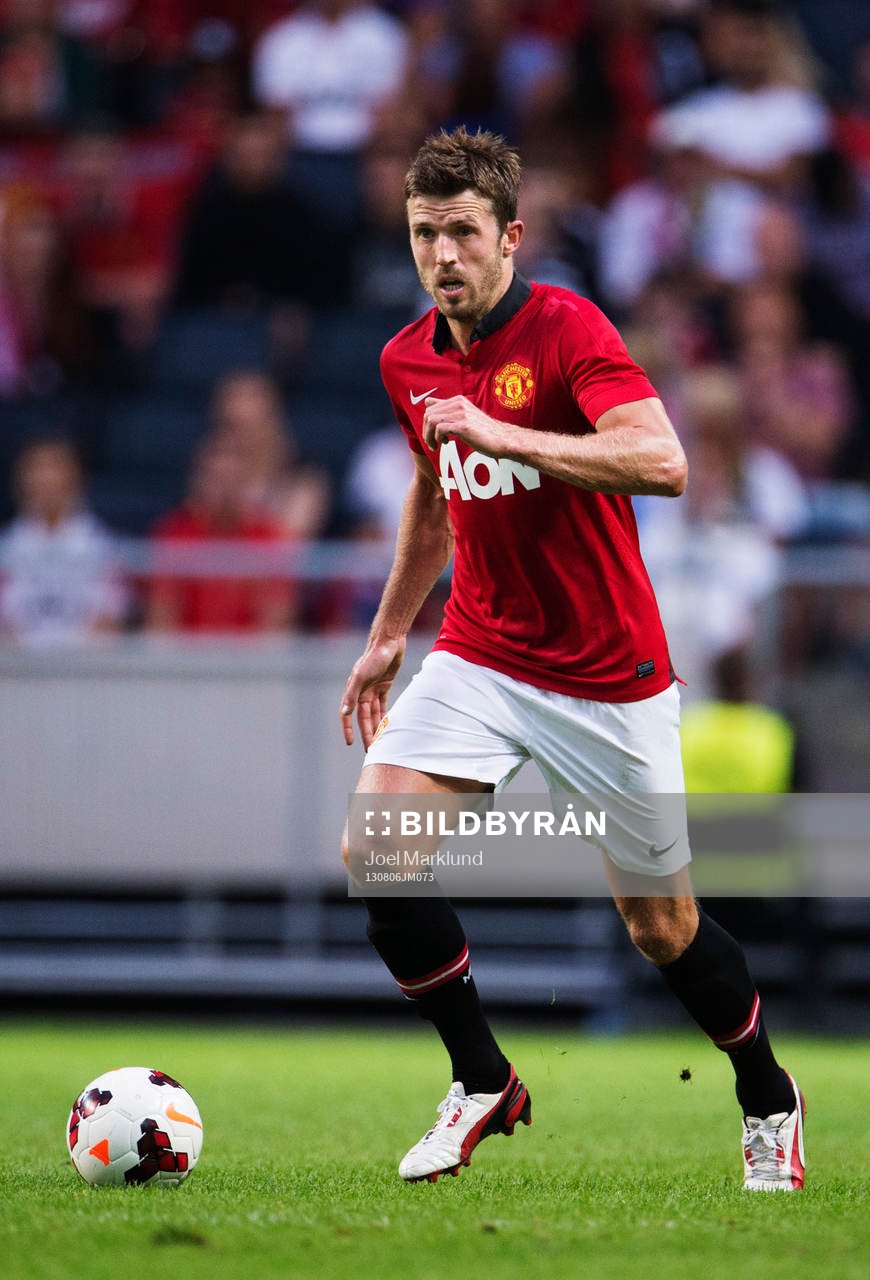 Manchester Uniteds Michael Carrick
