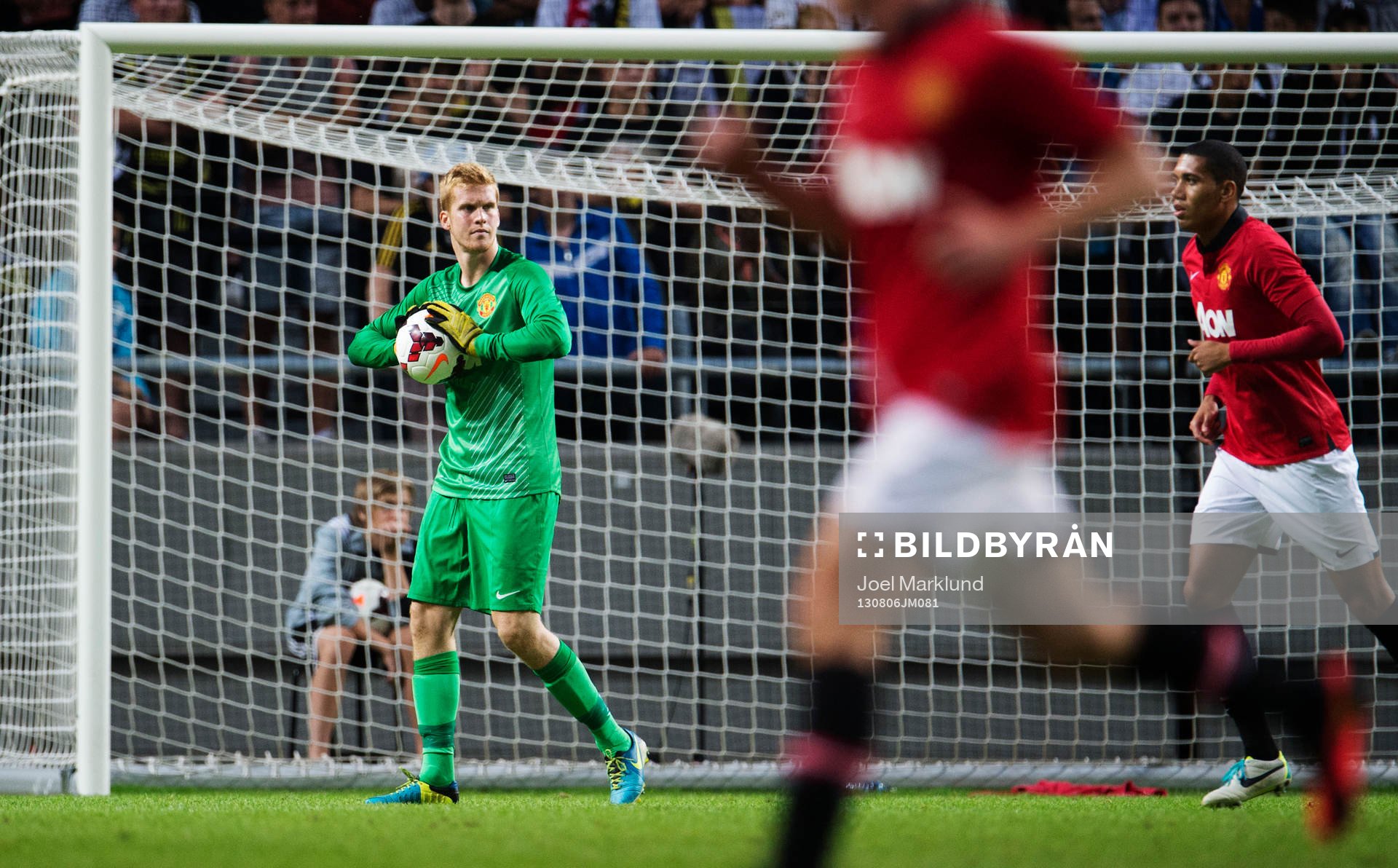 Manchester Uniteds målvakt Anders Lindegaard