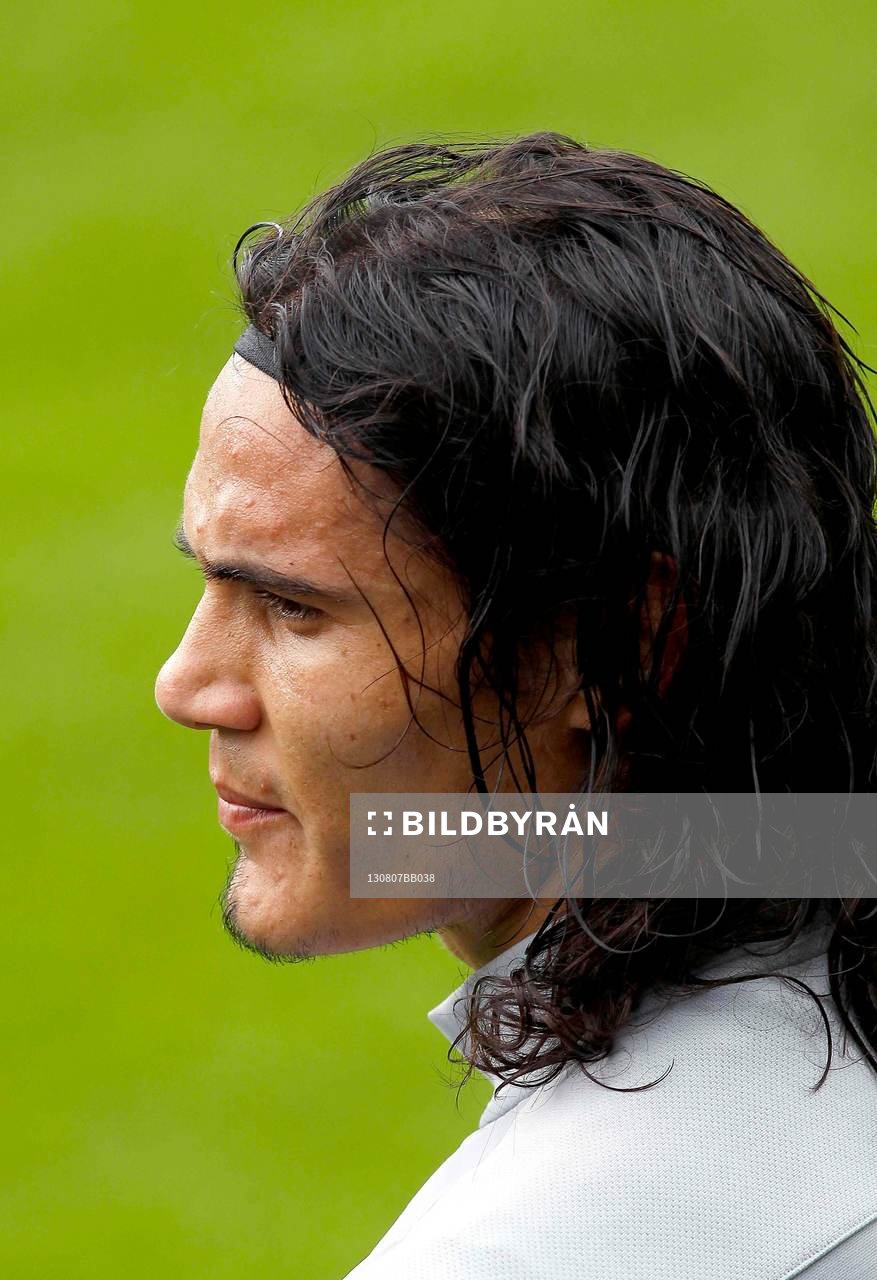EDINSON CAVANI  - 07.08.2013 - Entrainement du Paris Saint