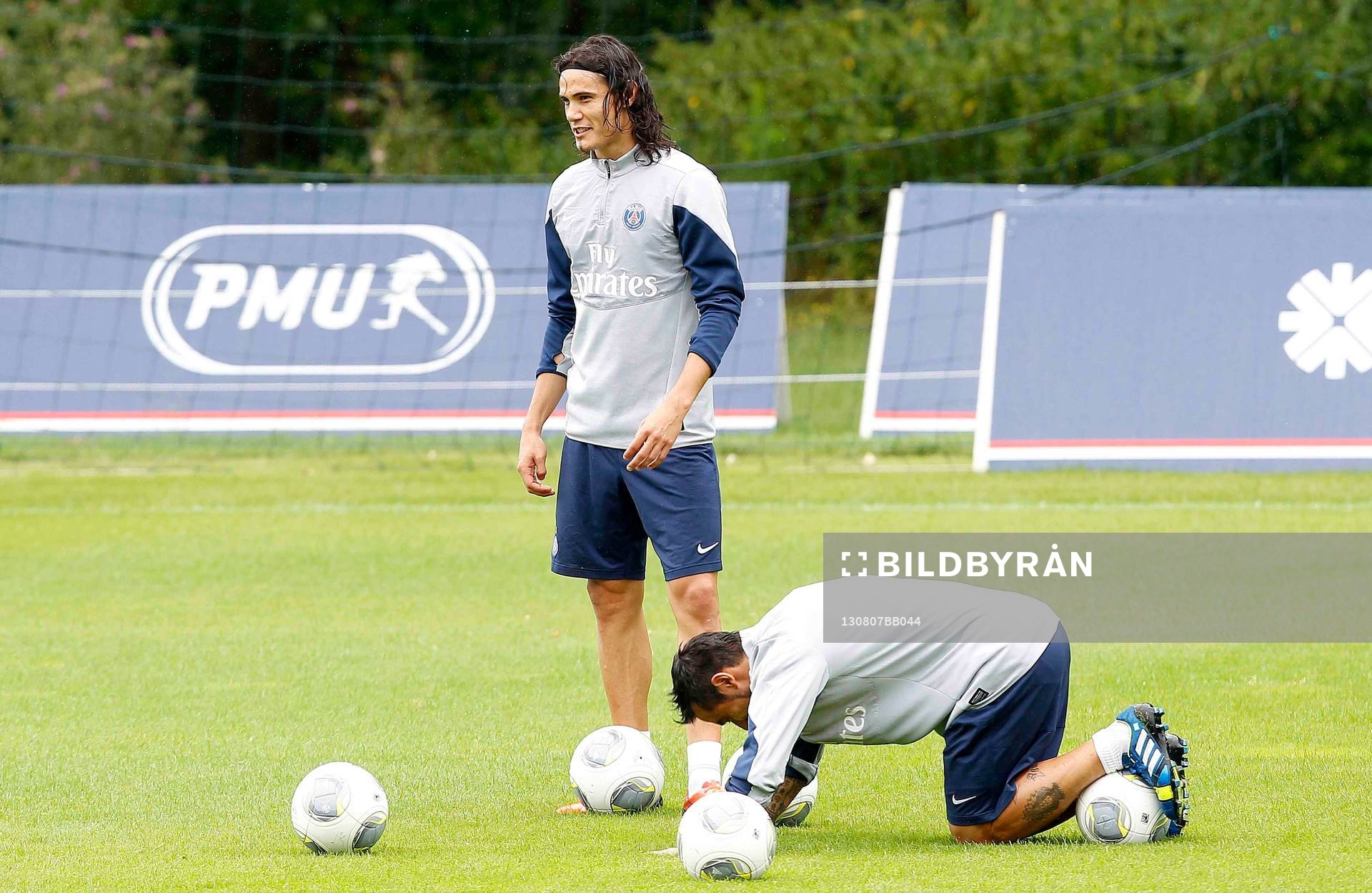 EDINSON CAVANI / EZEQUIEL LAVEZZI   - 07.08.2013 -