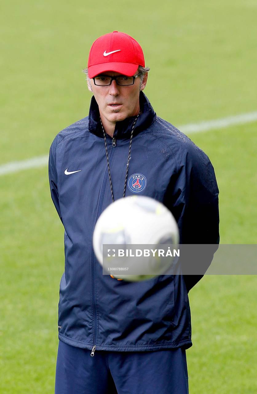 LAURENT BLANC   - 07.08.2013 - Entrainement du Paris Saint