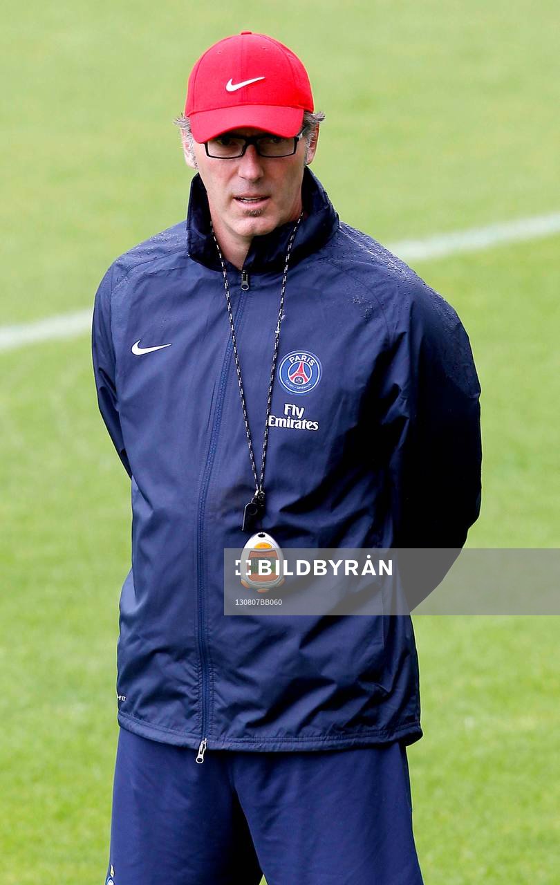 LAURENT BLANC   - 07.08.2013 - Entrainement du Paris Saint