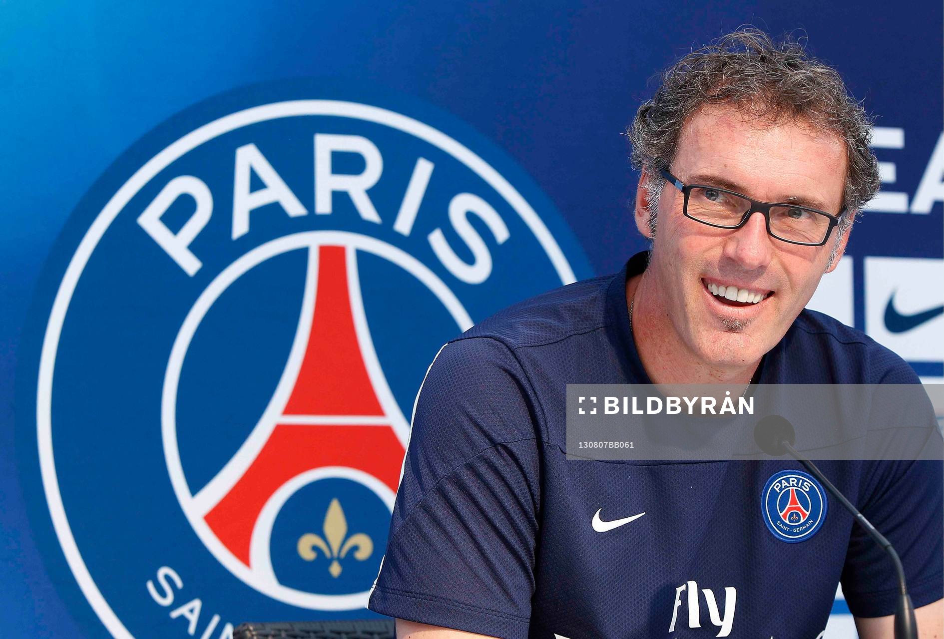  Fotboll, PSG, Paris saint germain, träning: LAURENT BLANC   - 07.08.2013 - Conference de presse du Paris Saint Germain - Ligue 1 2013/2014