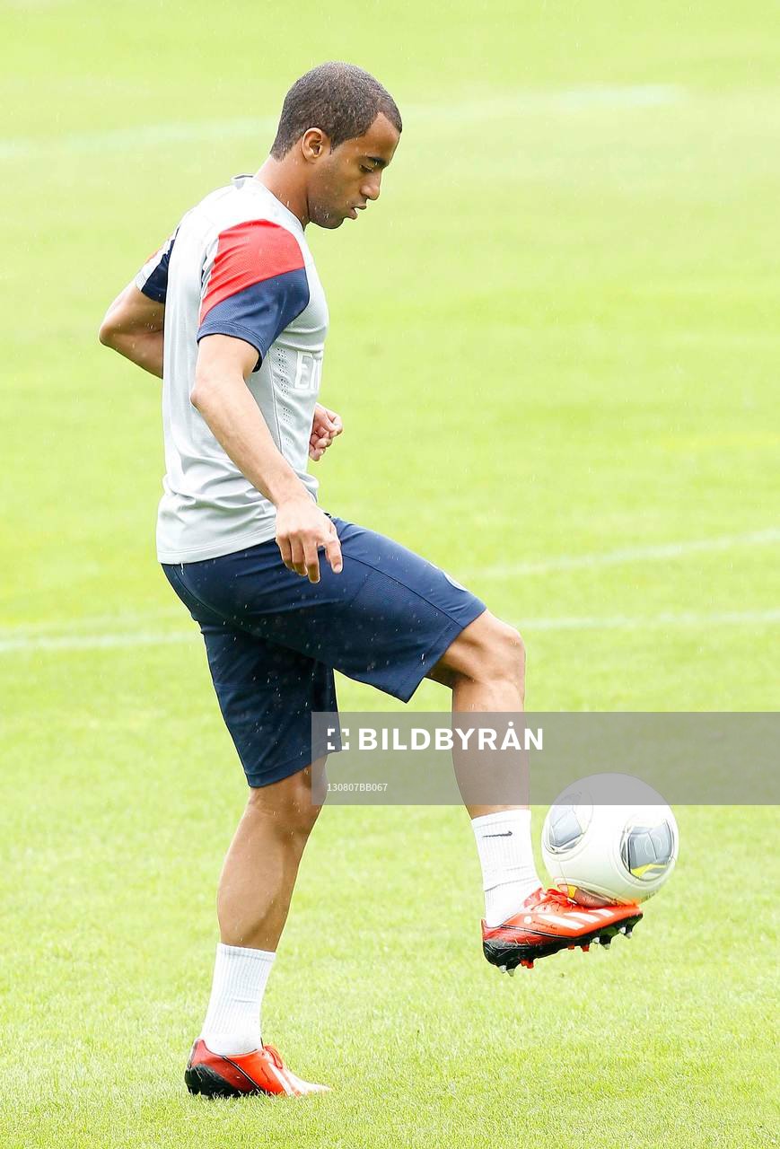  Fotboll, PSG, Paris saint germain, träning: LUCAS MOURA  - 07.08.2013 - Entrainement du Paris Saint Germain - Ligue 1 2013/2014