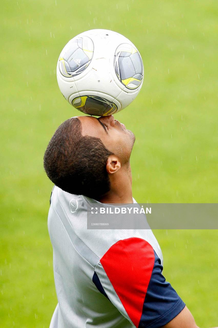  Fotboll, PSG, Paris saint germain, träning: LUCAS MOURA  - 07.08.2013 - Entrainement du Paris Saint Germain - Ligue 1 2013/2014