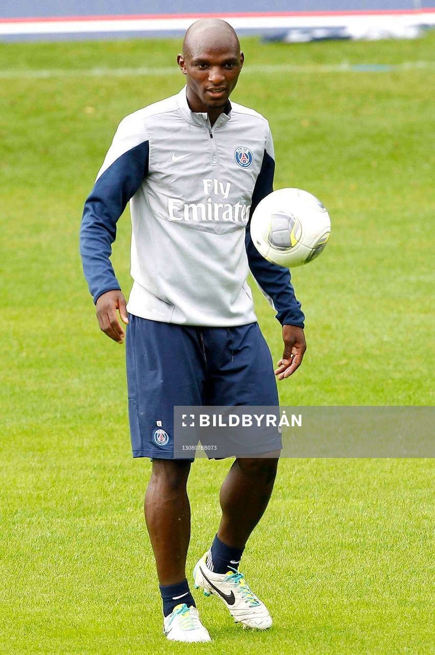 ZOUMANA CAMARA   - 07.08.2013 - Entrainement du Paris Saint