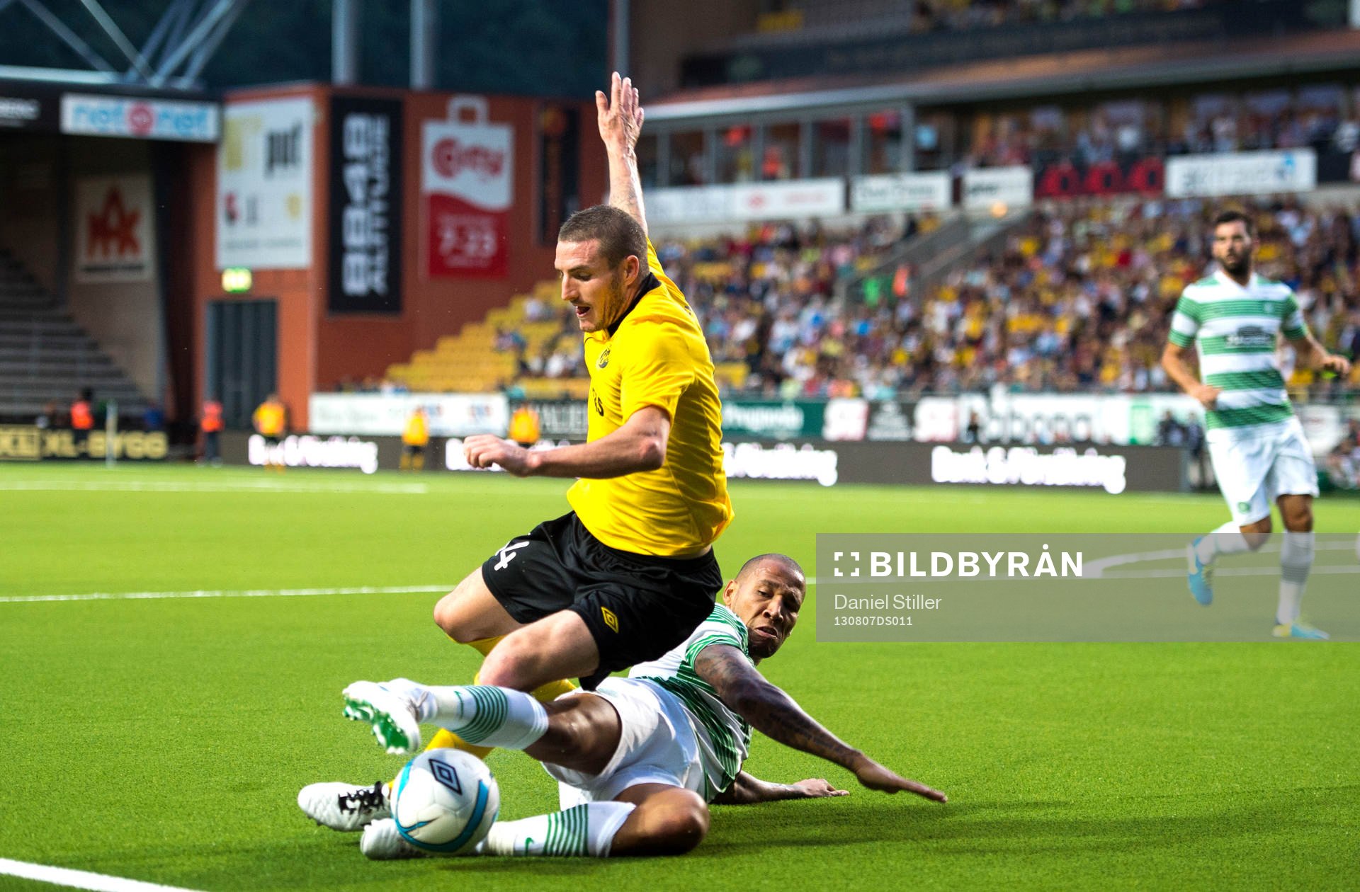 James Keene, Elfsborg, dras ner av Kelvin Wilson