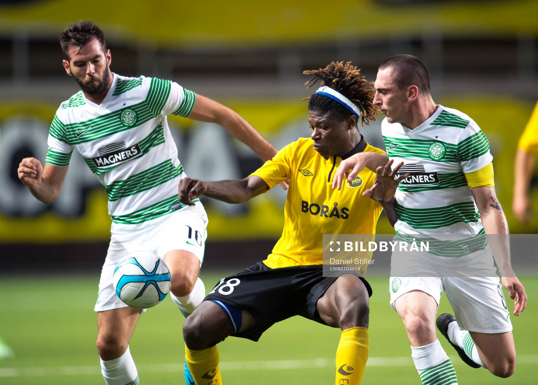 Mohamed Bangura, Elfsborg, Joe Ledley, Skott Brown, Celtic