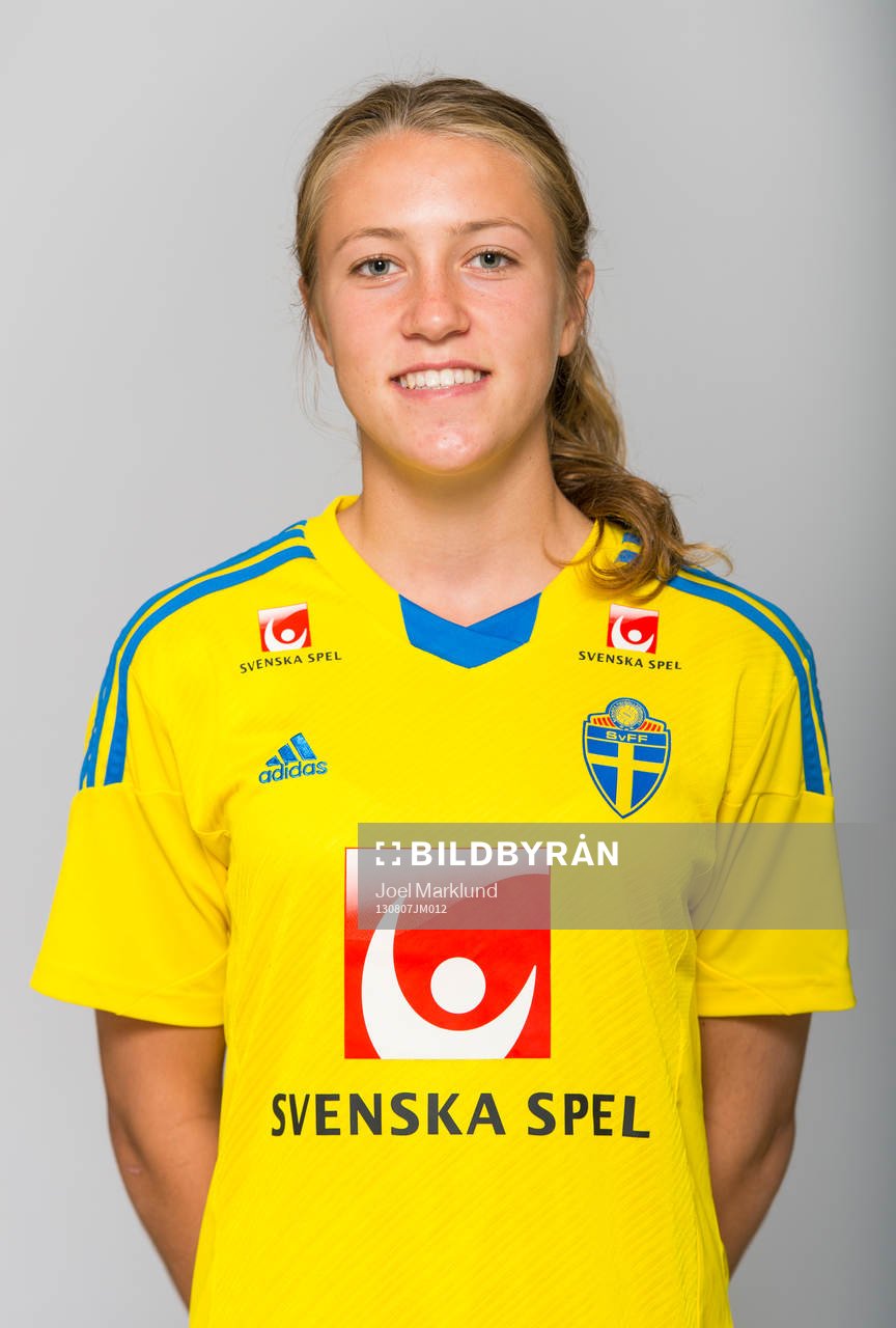 Freja Olofsson, spelare i F15/98-landslaget