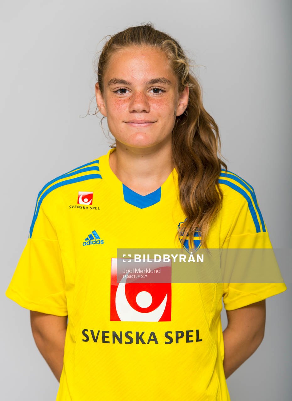 Sarah Mellouk, spelare i F15/98-landslaget