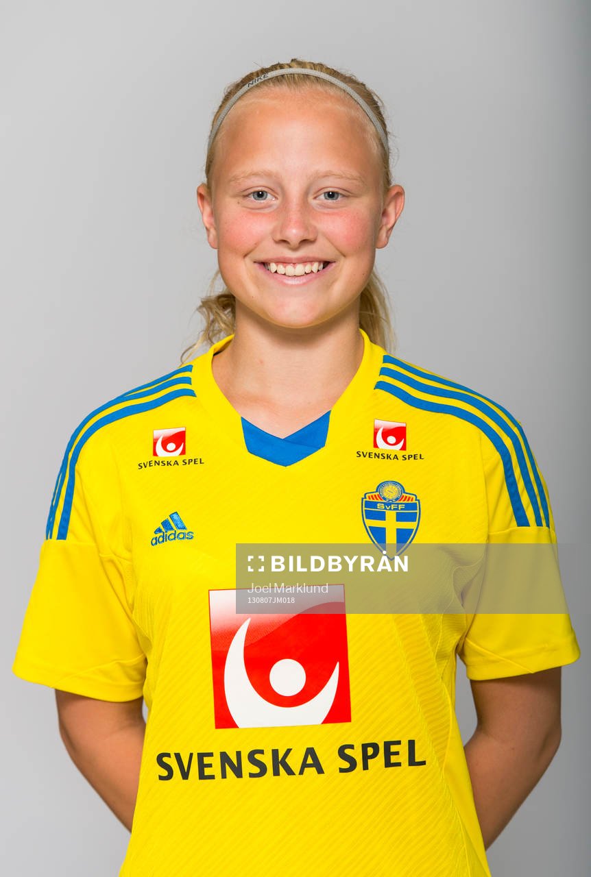 Ebba Wieder, spelare i F15/98-landslaget