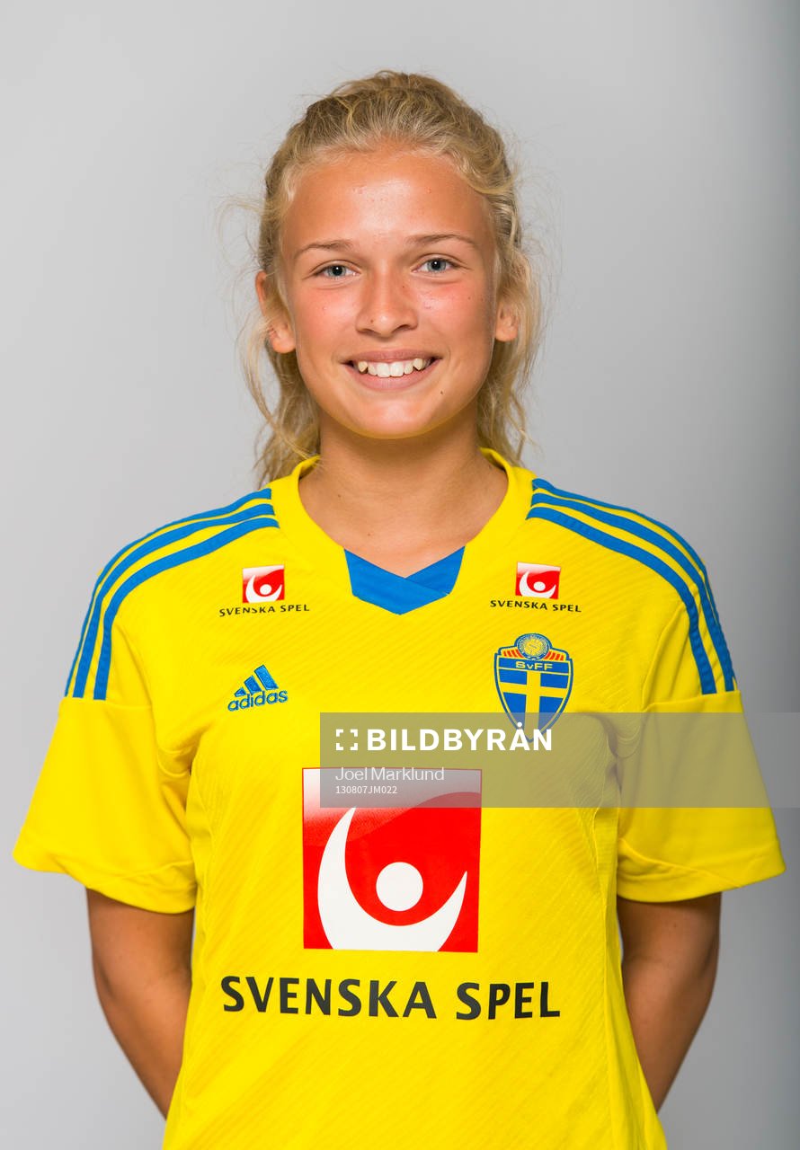 Maja Edlund, spelare i F15/98-landslaget