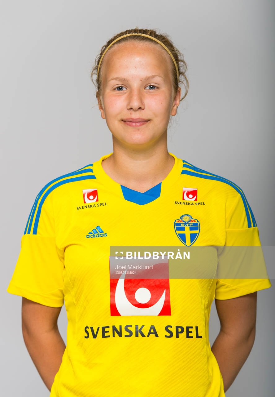 Rebecca Rulander, spelare i F15/98-landslaget