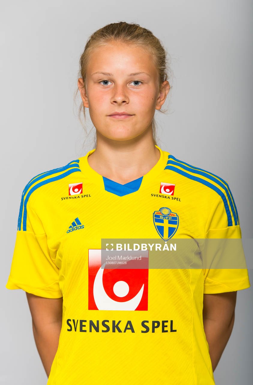 Amanda Nildén, spelare i F15/98-landslaget