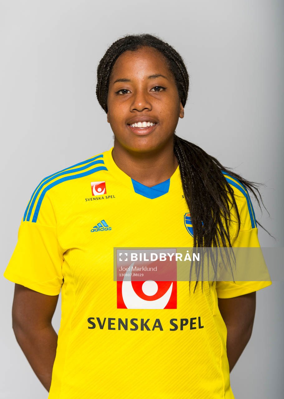 Amanda Ebbesson, spelare i F15/98-landslaget