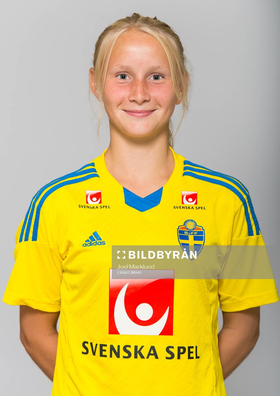 Lina Malmborg, spelare i F15/98-landslaget