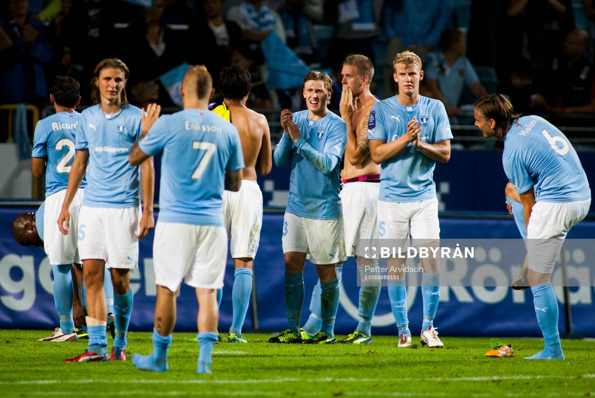 Malmö FFs Emil Forsberg, Filip Helander mfl deppar