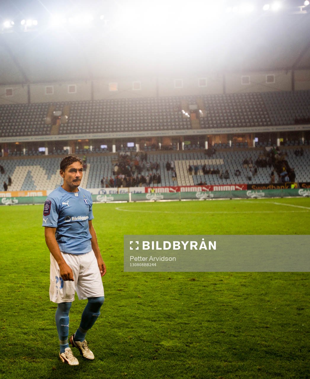 Malmö FFs Ricardinho deppar