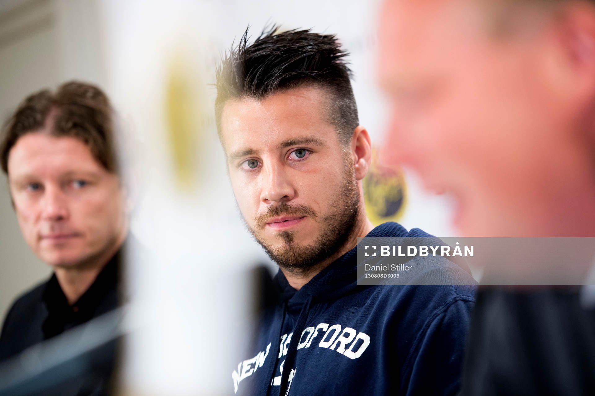Klubbchef Stefan Andreasson och Jörgen Lennartsson,