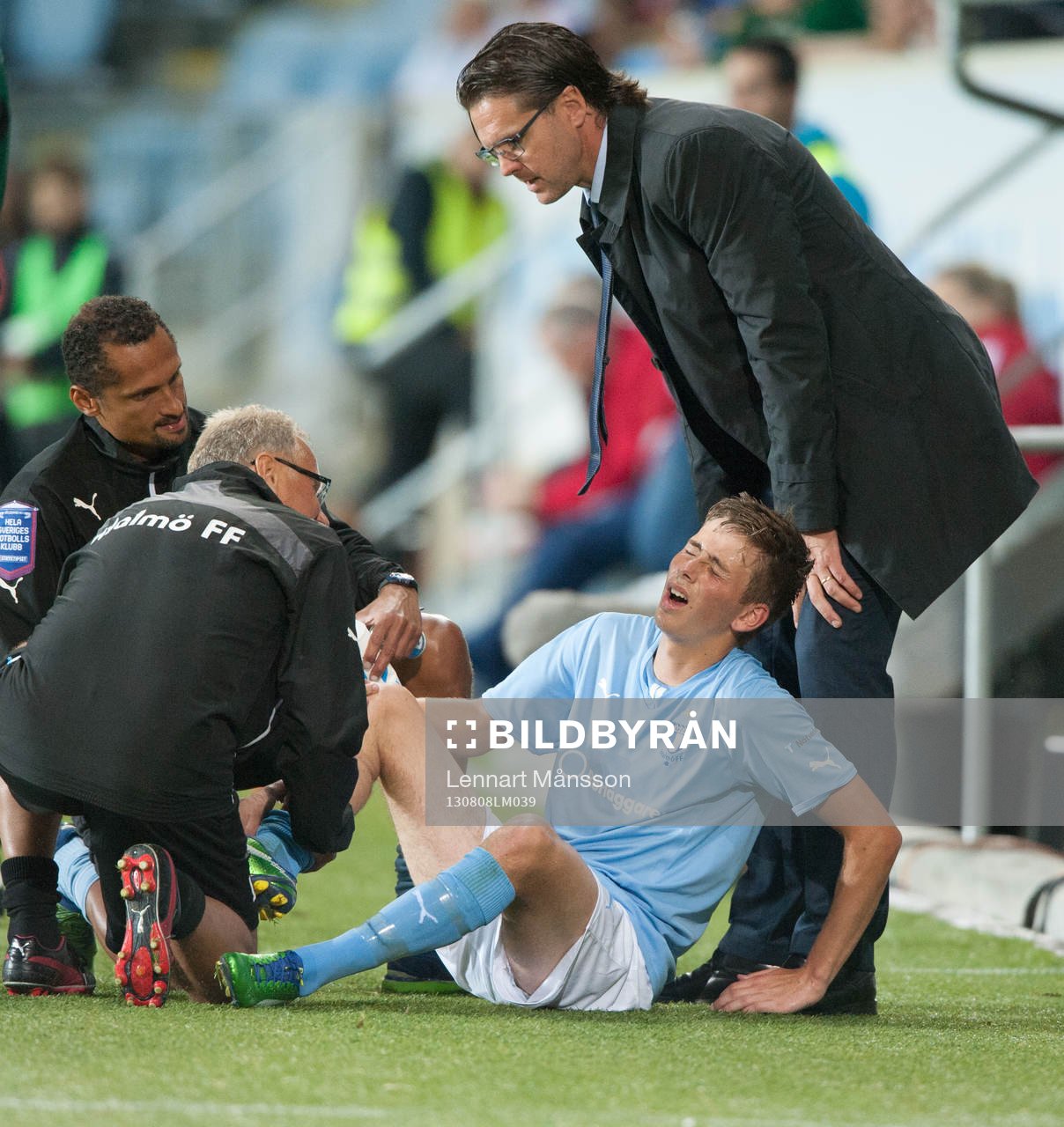 Petar Petrovic, Malmö FF, skadad