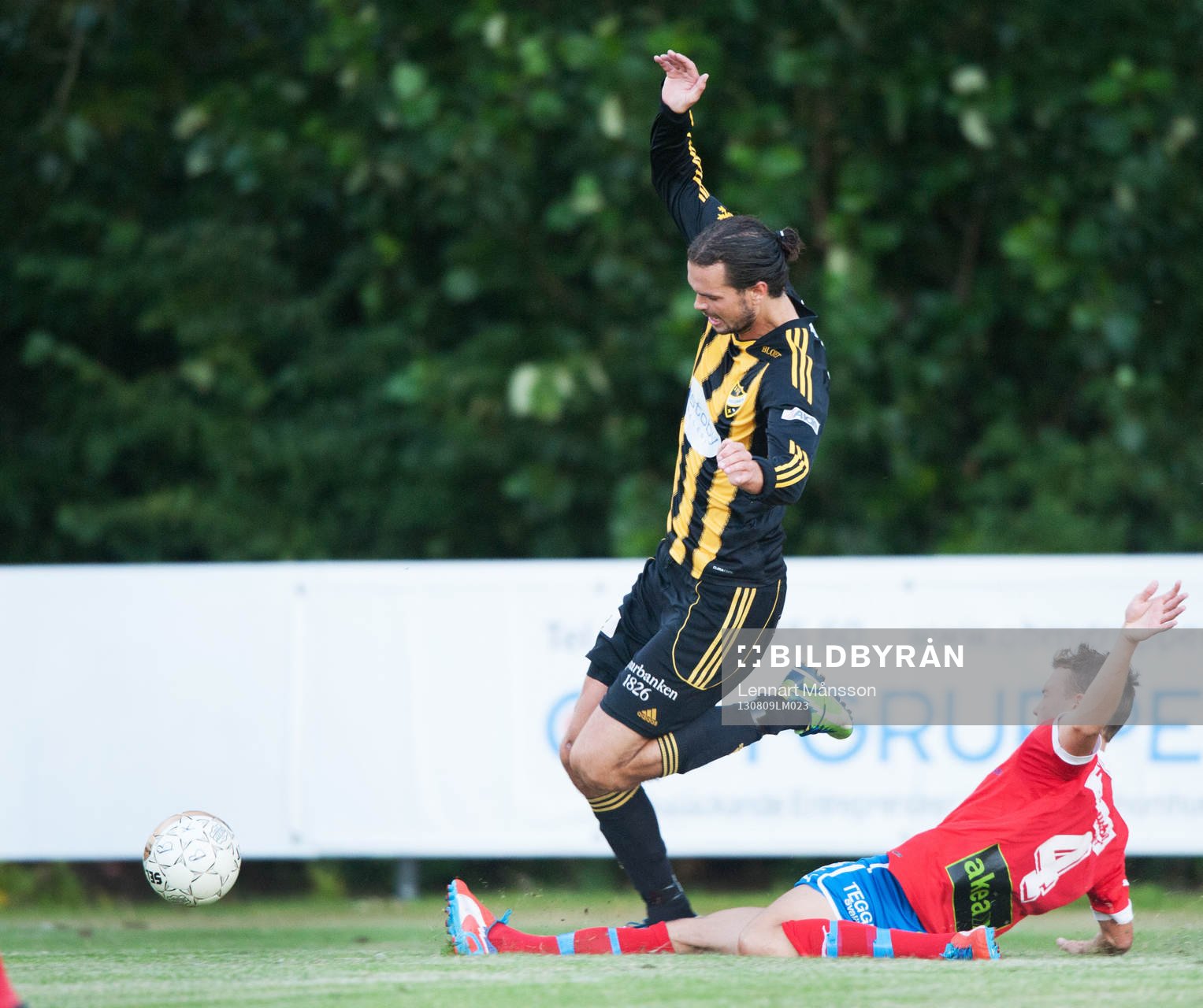 Filip Thurn, IFK Hässleholm, glidtacklas