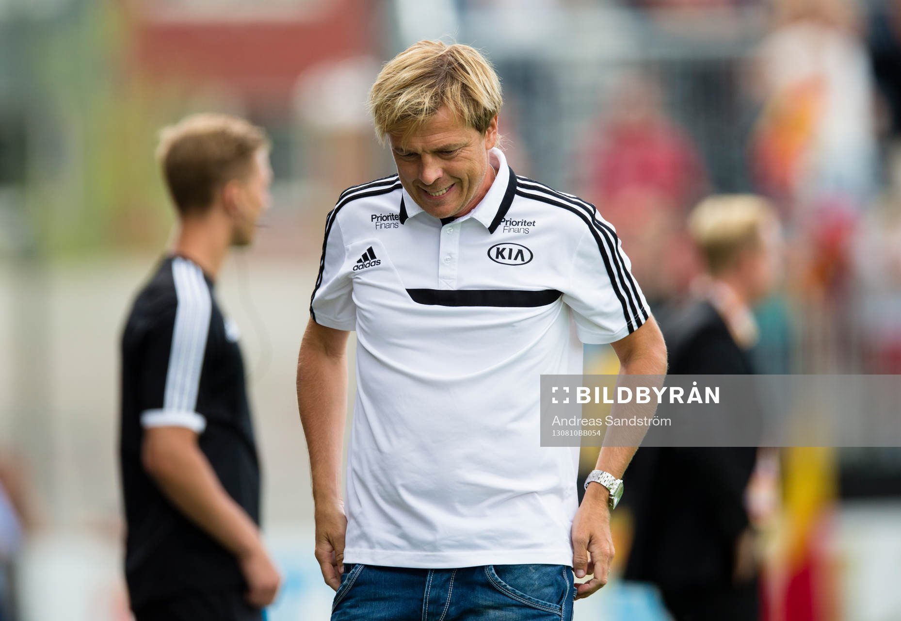 Tyresös tränare Tony Gustavsson reagerar