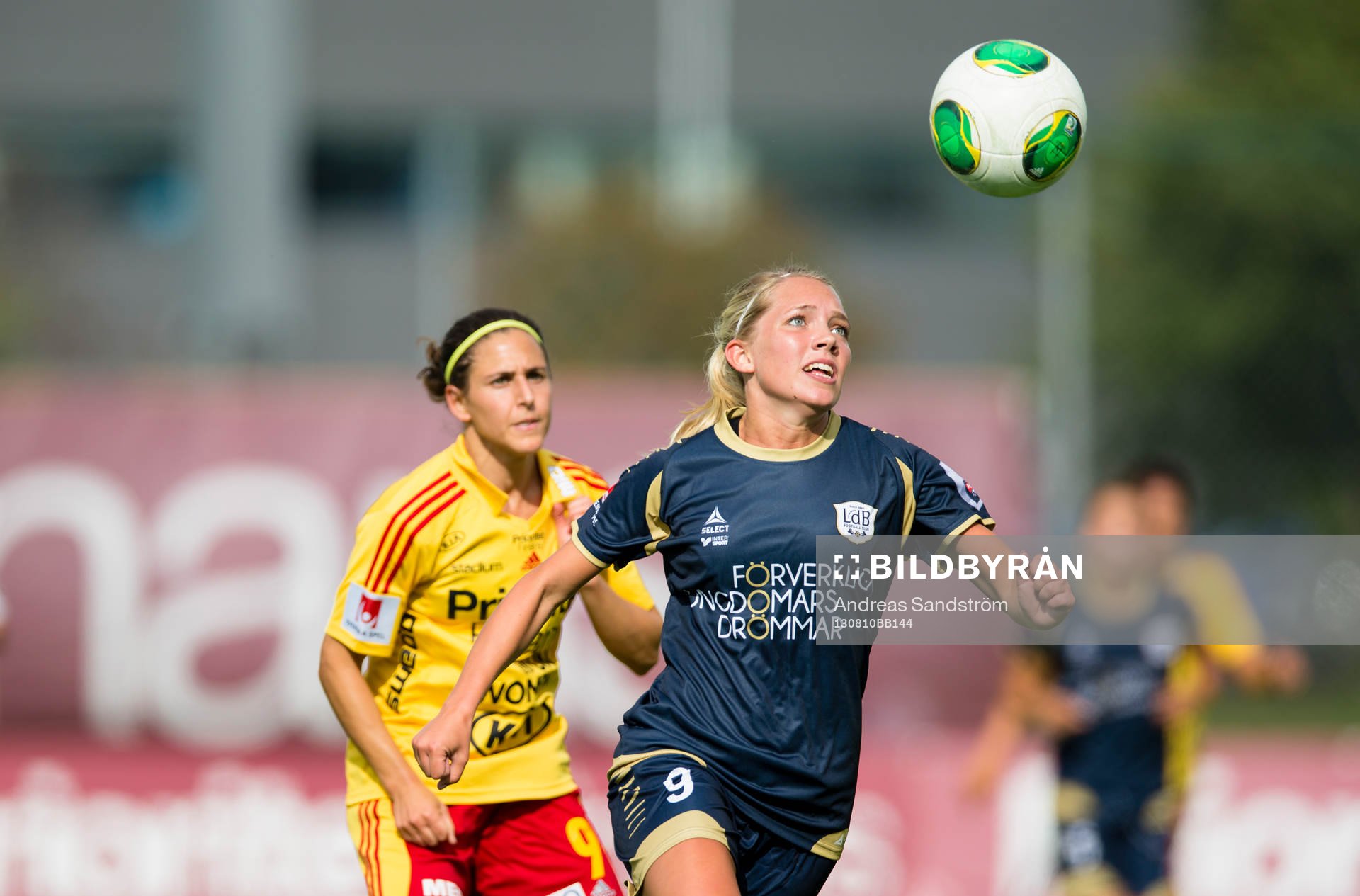 LdB Malmös Elin Rubensson och Tyresös Veronica Boquete