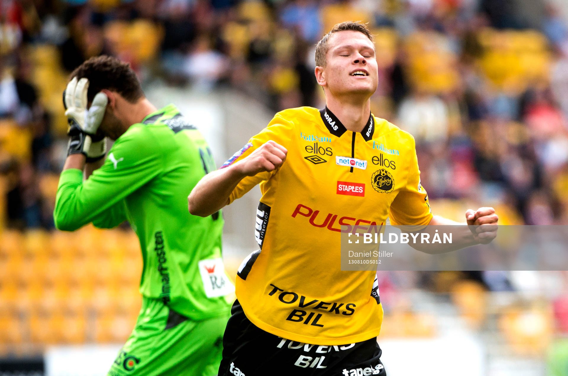 Elfsborgs Viktor Claesson jublar