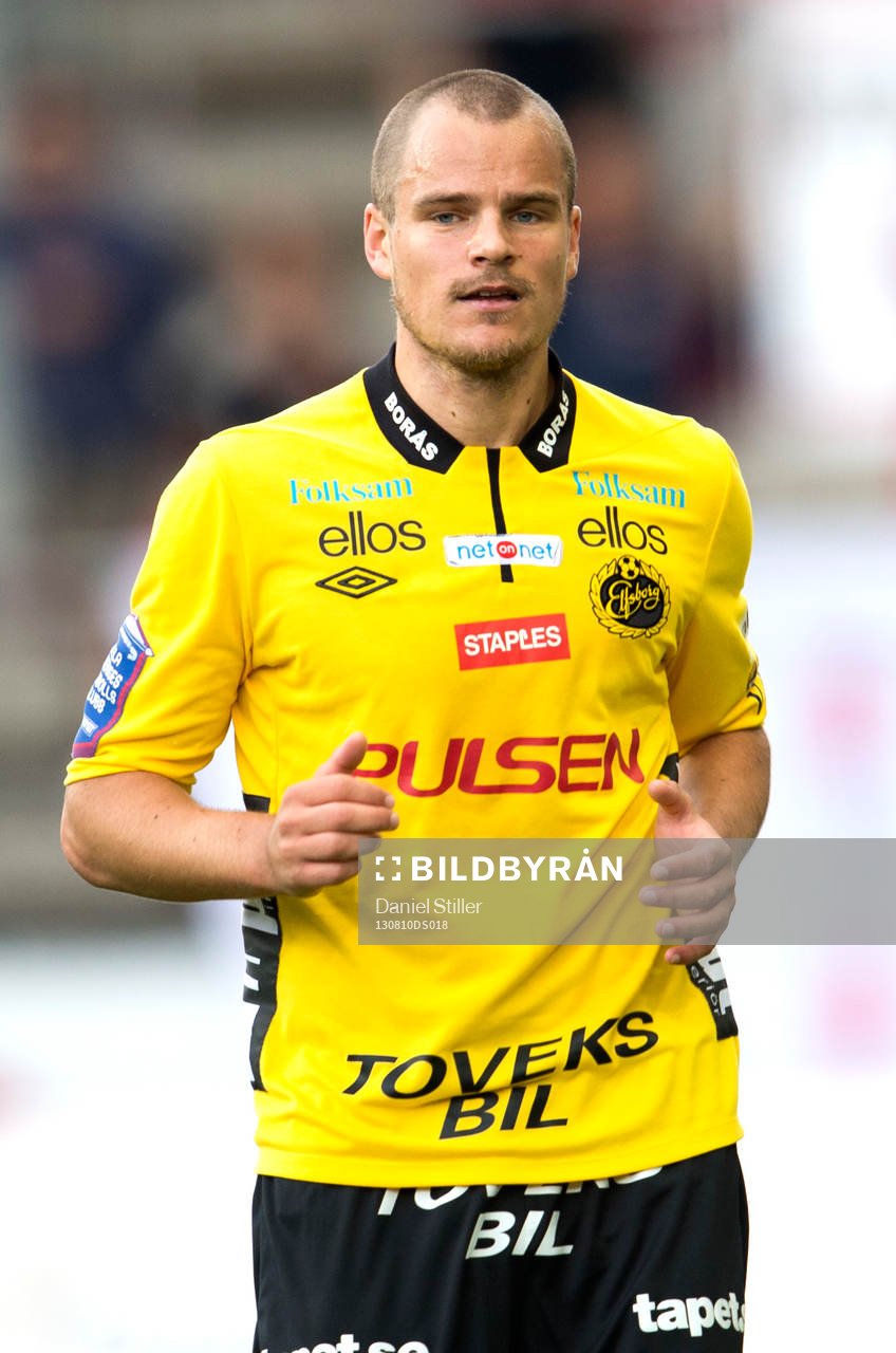 Elfsborgs Henning Hauger i fotbollsmatchen mellan Elfsborg